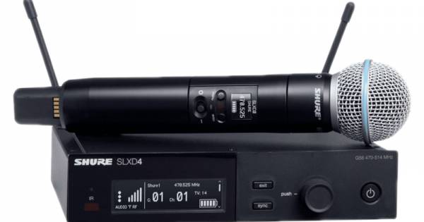 Shure SLXD24/B58 - Wailian Electronics Pte Ltd
